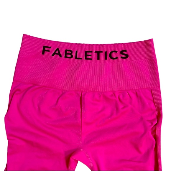 FABLETICS PINK LEGGINGS WOMEN’s size Small S - Picture 6 of 14